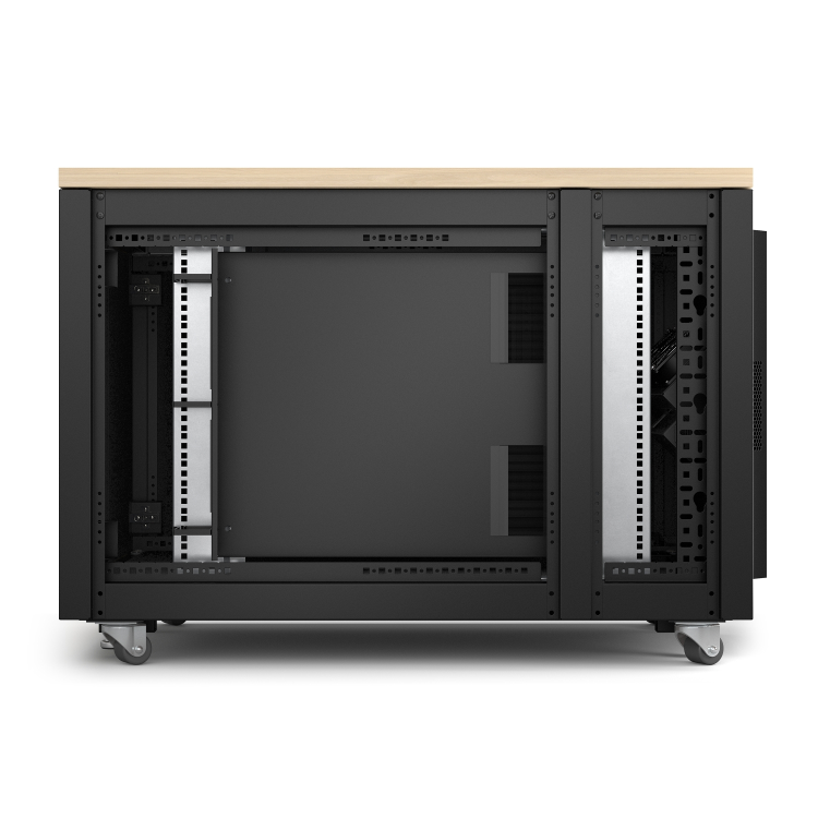 APC Rack Cabinet 12U Freestanding Rack Black Maple Colour