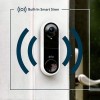 Arlo 1080p HD Wired Video Doorbell - White