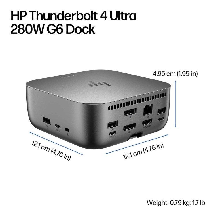 HP Thunderbolt 4 Ultra 280W G6 Docking Station
