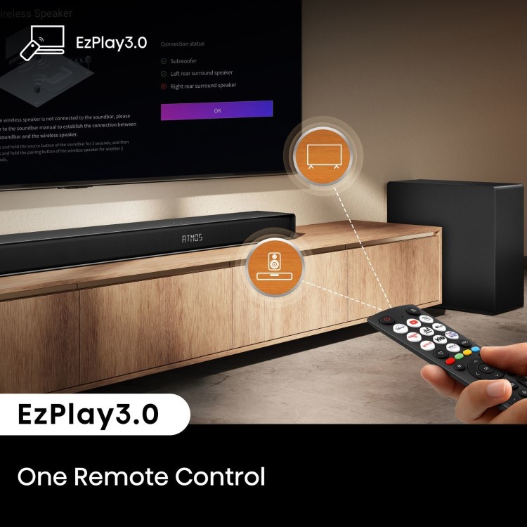 Hisense AX5140Q 5.1.4ch Sound Bar