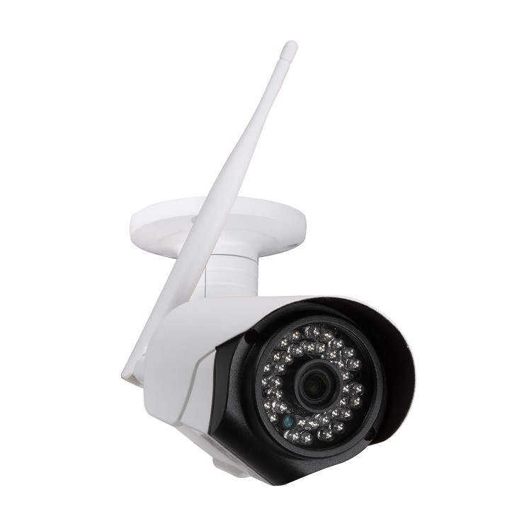 GRADE A1 - electriQ 4 Camera 1080p HD Wireless Wifi CCTV System - No Hard Drive