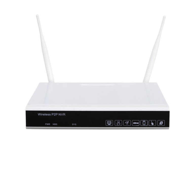 GRADE A1 - electriQ 4 Camera 1080p HD Wireless Wifi CCTV System - No Hard Drive
