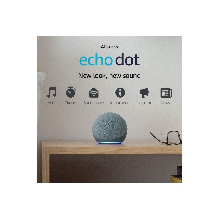Amazon Echo Dot 4th Gen - Twilight Blue