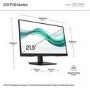Hewlett Packard HP 322ph - Series 3 Pro - LED monitor - 22" 21.5" viewable - 1920 x 1080 Full HD 1080p  100 Hz - IPS - 250 cd/m² - 1000_1 - 5 ms - HDMI VGA DisplayPort - speakers - black -