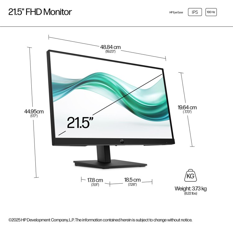 HP Series 3 Pro 322ph 22" IPS Full HD 100Hz Monitor