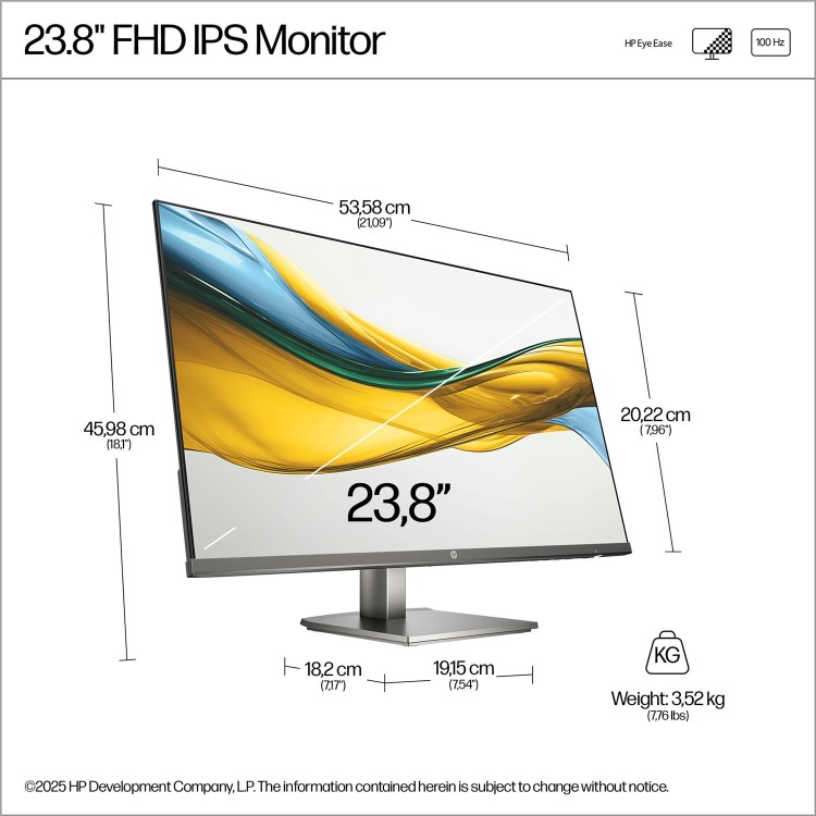 HP Series 5 524da 24" IPS Full HD 100Hz Monitor