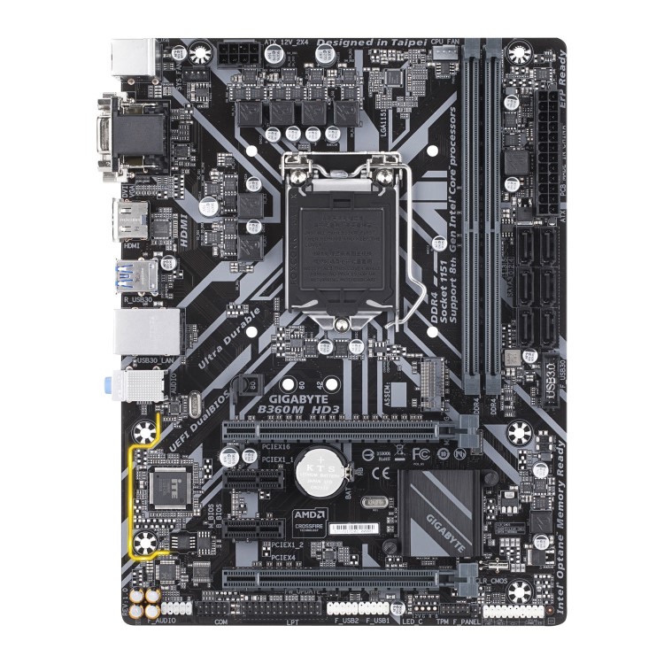 Gigabyte B360M HD3 Intel LGA 1151 Socket Motherboard