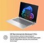 ProBook 4 G1q 14 inch Notebook Next Gen AI PC, 14", Windows 11 Pro, Qualcomm Snapdragon, 16GB RAM, 512GB SSD, WUXGA, Pike silver, Copilot+ PC