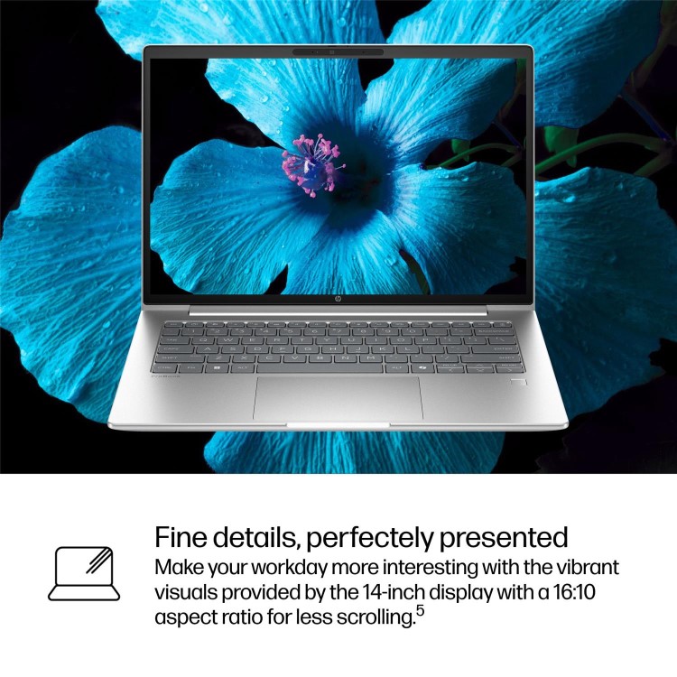 ProBook 4 G1iR 14 inch Notebook PC, 14", Windows 11 Pro, Intel Core™ 5, 16GB RAM, 256GB SSD, WUXGA