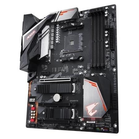 Gigabyte B450 AORUS PRO AMD Socket AM4 ATX DVI-D/HDMI DDR4 USB C 3.1 Motherboard
