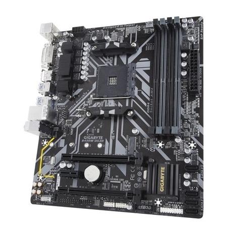 Gigabyte B450M H AMD Socket AM4 Micro ATX DDR4 VGA/HDMI M.2 USB 3.1 Motherboard