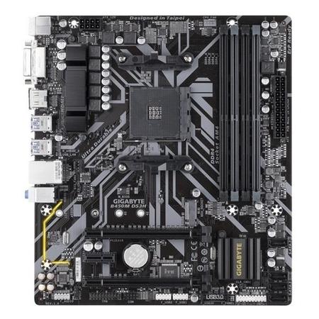 Gigabyte B450M H AMD Socket AM4 Micro ATX DDR4 VGA/HDMI M.2 USB 3.1 Motherboard