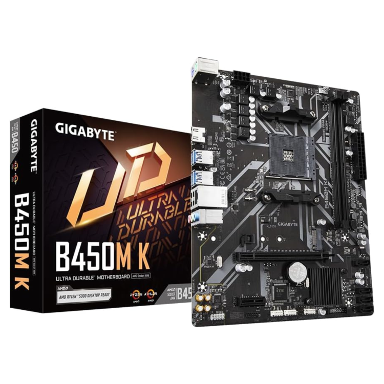 GigaByte B450M AMD B450 AM4 DDR4 Micro ATX Motherboard