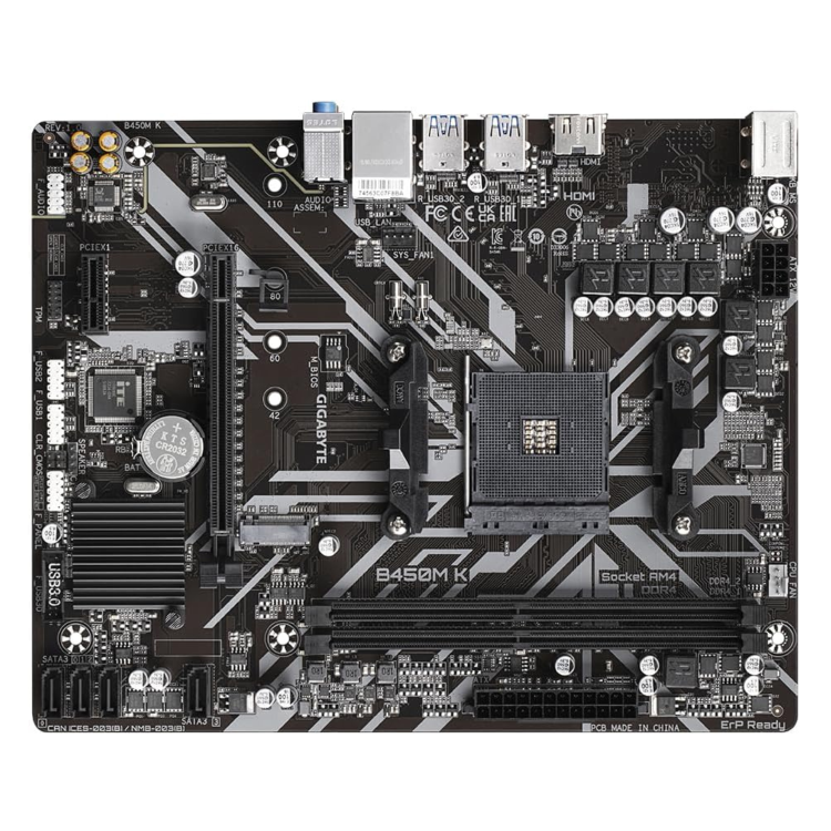 GigaByte B450M AMD B450 AM4 DDR4 Micro ATX Motherboard