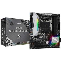 ASRock B450M Steel Legend AMD Socket AM4 Micro ATX HDMI/DIsplayPort DDR4 M.2 USB C 3.1 Motherboard