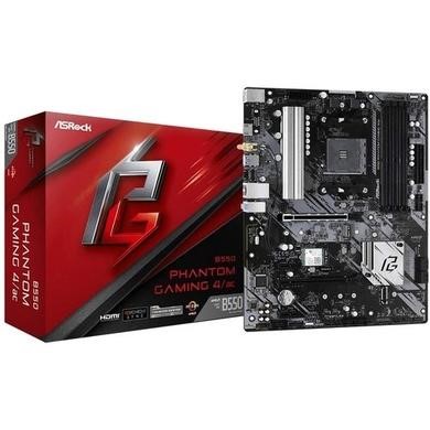 ASRock Phantom Gaming 4 AMD B550 AM4 DDR4 ATX Motherboard