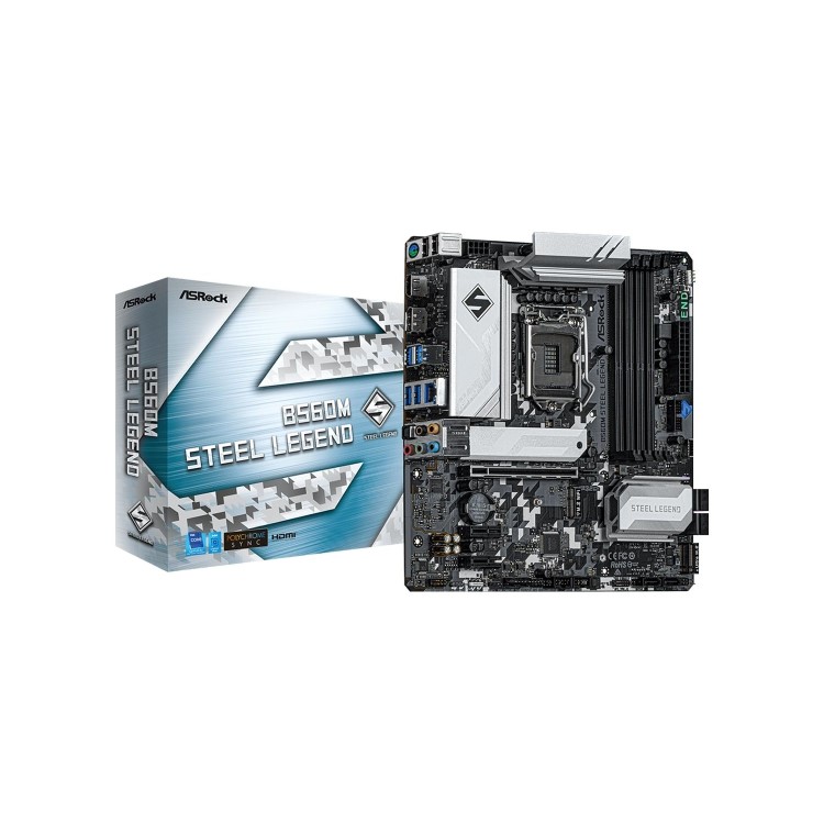 Asrock Intel B560M STEEL LEGEND B560 Micro ATX Motherboard