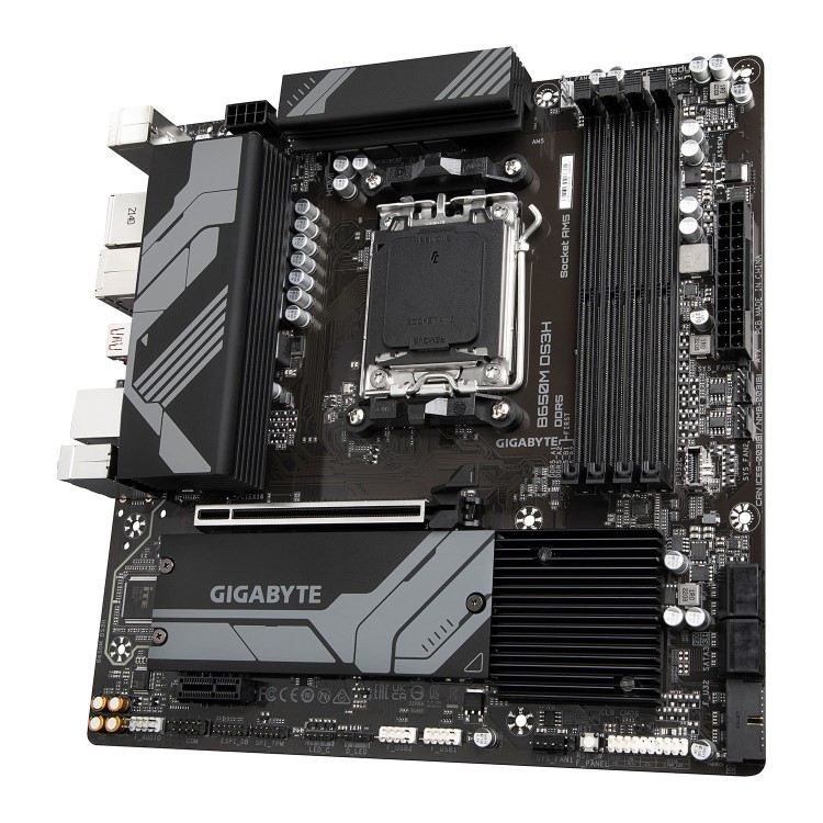 GigaByte B650M Ds3H AMD B650 AM5 DDR4 Micro ATX Motherboard
