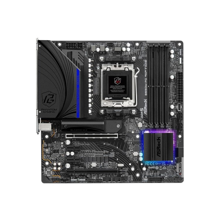 ASRock B650M PG Riptide AMD AM5 DDR5 Micro ATX Motherboard