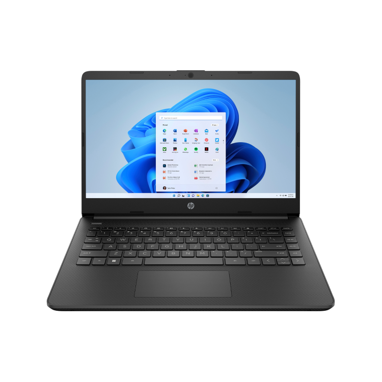 HP 14s-dq0007na Intel Celeron 4GB RAM 64 GB eMMc 14 Inch Windows 11 Laptop