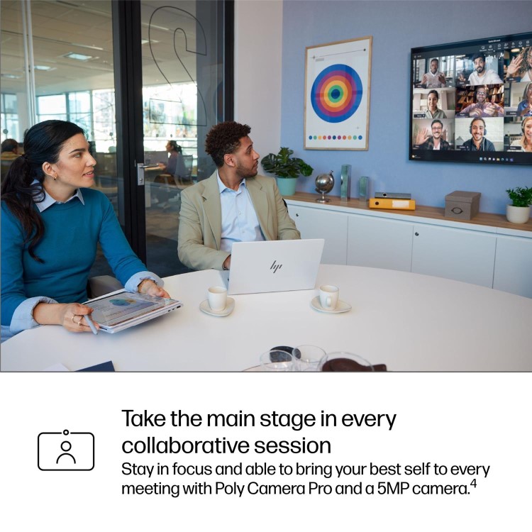 EliteBook X Flip G1i 14 inch Notebook Next Gen AI PC Wolf Pro Security Edition, 14", Touch screen, Windows 11 Pro, Intel Core™ Ultra 7, 32GB RAM, 512GB SSD, WUXGA