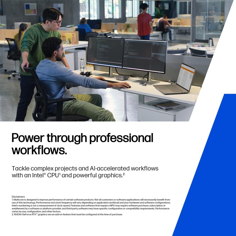 ZBook X G1i 16 inch Mobile Workstation PC  - Data Science, 16", Windows 11 Pro, Intel Core™ Ultra 9, 32GB RAM, 1TB SSD, NVIDIA RTX™ PRO 2000 Blackwell, WUXGA