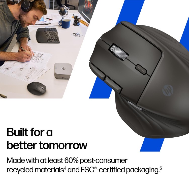 HP 785M Ultra-Fast-Scroll Wireless Mouse