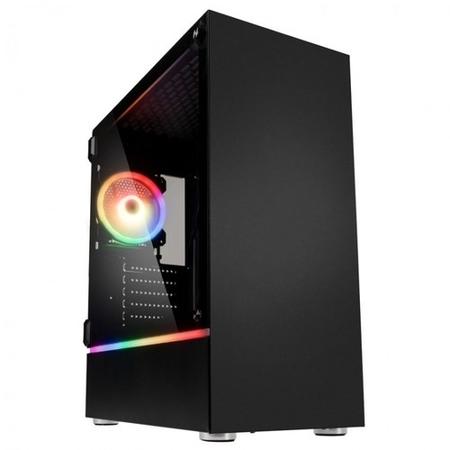 Kolink Bastion RGB Midi Tower PC Case Black