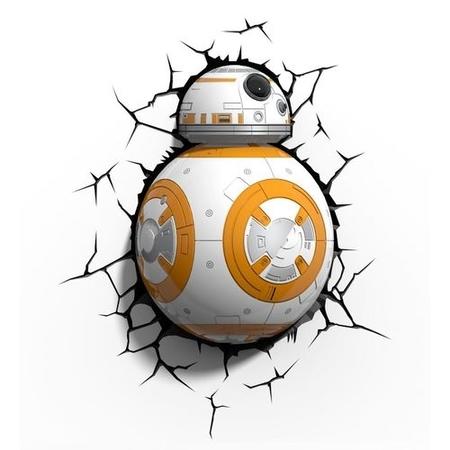 Star Wars 3D Deco Wall Light - BB-8