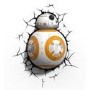 Star Wars 3D Deco Wall Light - BB-8