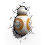 Star Wars 3D Deco Wall Light - BB-8