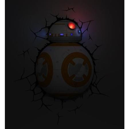 Star Wars 3D Deco Wall Light - BB-8