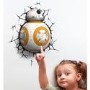 Star Wars 3D Deco Wall Light - BB-8