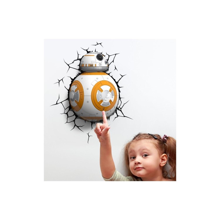Star Wars 3D Deco Wall Light - BB-8