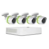EZVIZ CCTV System - 8 Channel 1080p DVR with 4 x 1080p Cameras with 30m Night Vision &amp; 1TB HDD 