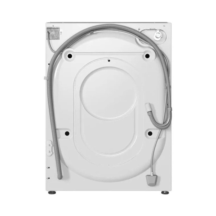 Refurbished Hotpoint Anti-stain BIWMHG81485UKN Integrated 8KG 1400 Spin Washing Machine White