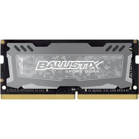 Ballistix Sport LT 16GB DDR4 2400MHz SO-DIMM Non-ECC Memory 