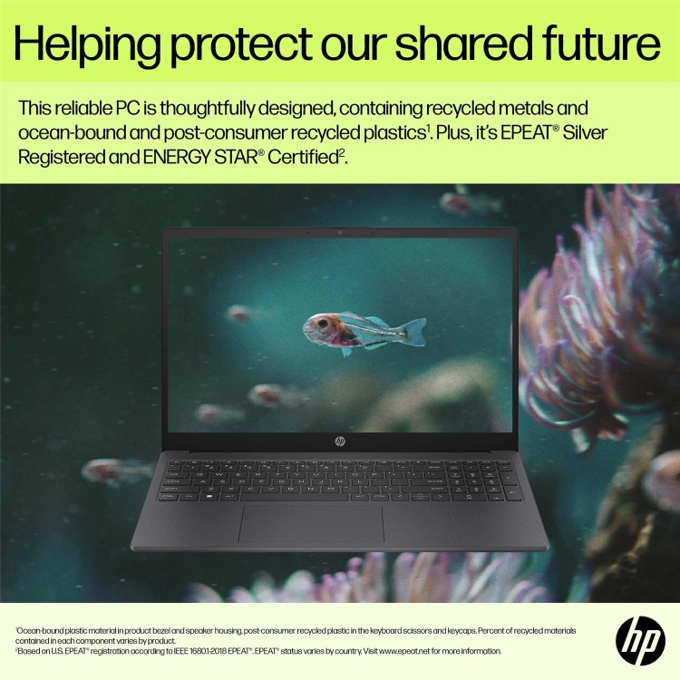 Hewlett Packard HP 15-fd0060na Core i3 4GB 128GB 25.6 Inch Windows 11 Laptop