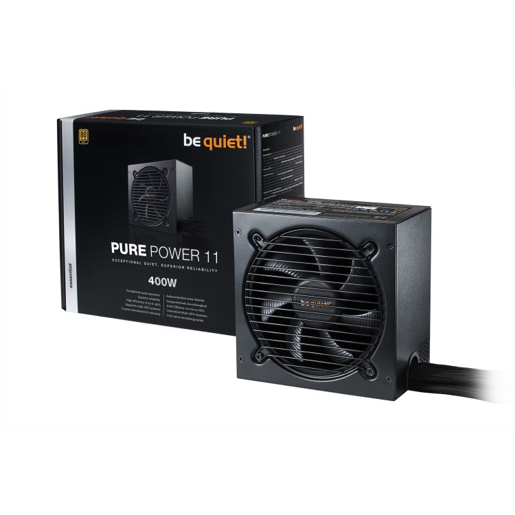 be quiet! Pure Power 400W Non-Modular 80 PLUS Gold Power Supply