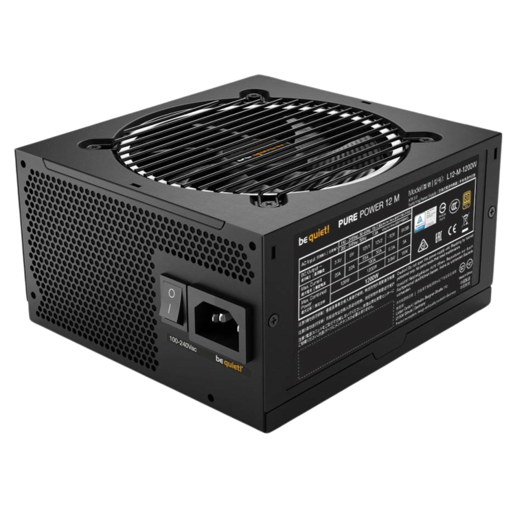 be quiet! Pure Power 12 M 1200W Fully Modular 80 PLUS Gold Power Supply