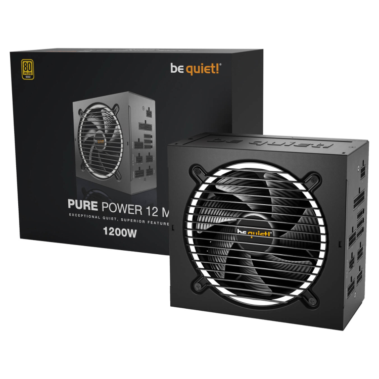 be quiet! Pure Power 12 M 1200W Fully Modular 80 PLUS Gold Power Supply