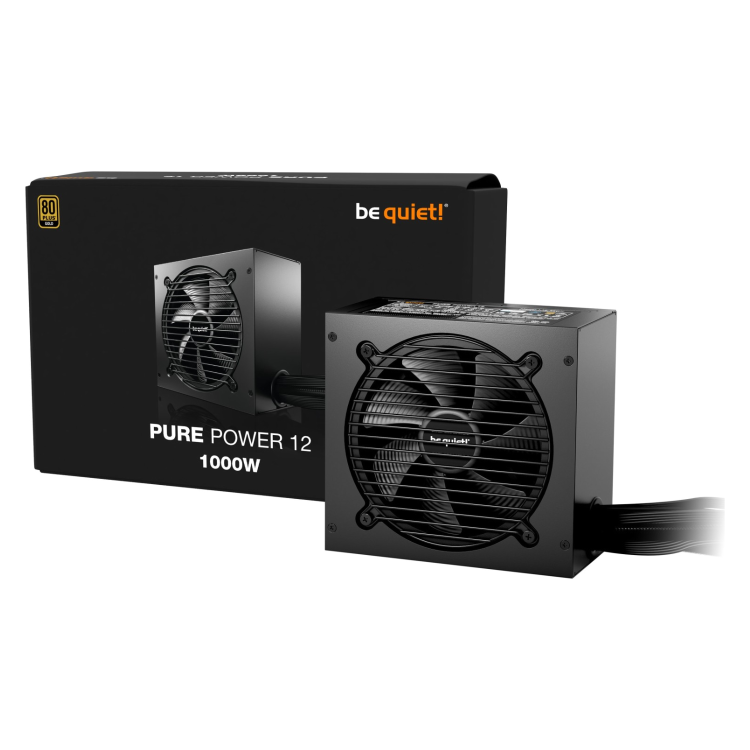 be quiet! Pure Power 12 1000W Non-Modular 80 PLUS Gold Power Supply