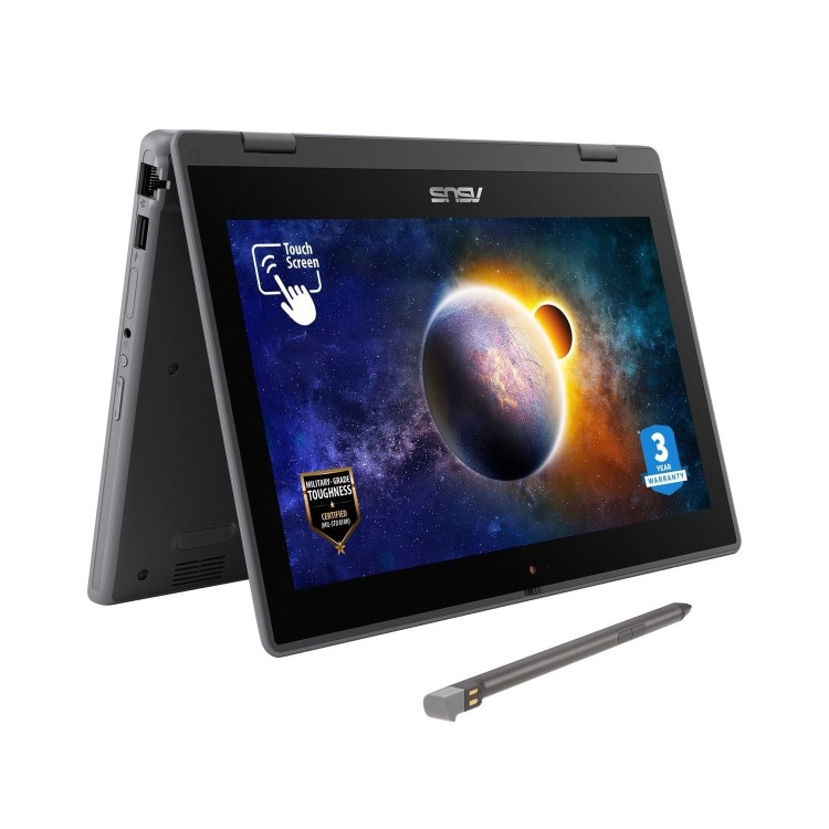ASUS BR1100F Intel Celeron 8GB RAM 128GB SSD 11.6 Inch Windows 11 Pro Laptop