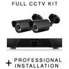 electriQ HD 720p 2 Camera CCTV System with Professional Installation