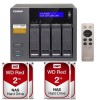 QNAP TS453A 4 Bay NAS + 4 x 2TB Western Digital Red Drives