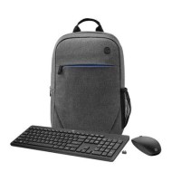 HP 235 Wireless Mouse and Keyboard Combo with HP Prelude G2 15.6 Inch Backpack Laptop Bag