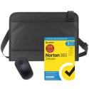 BUN/21397150/89191 Norton 360 Deluxe with Genius NX-7000 Wireless Mouse and Belkin 14 Inch Laptop Sleeve