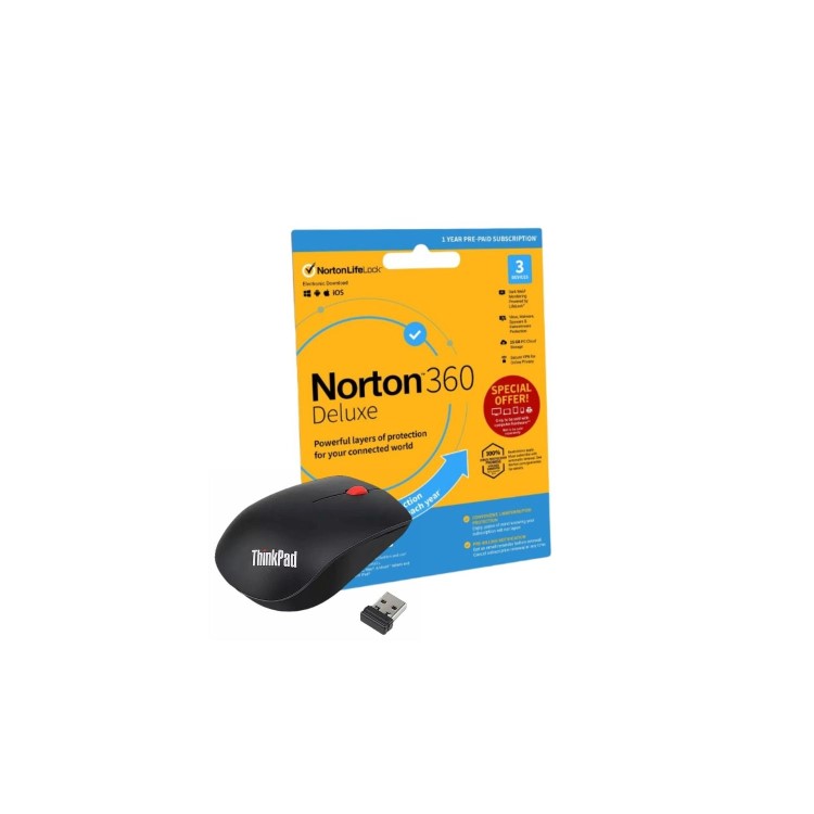 Lenovo ThinkPad Wireless Mouse Black