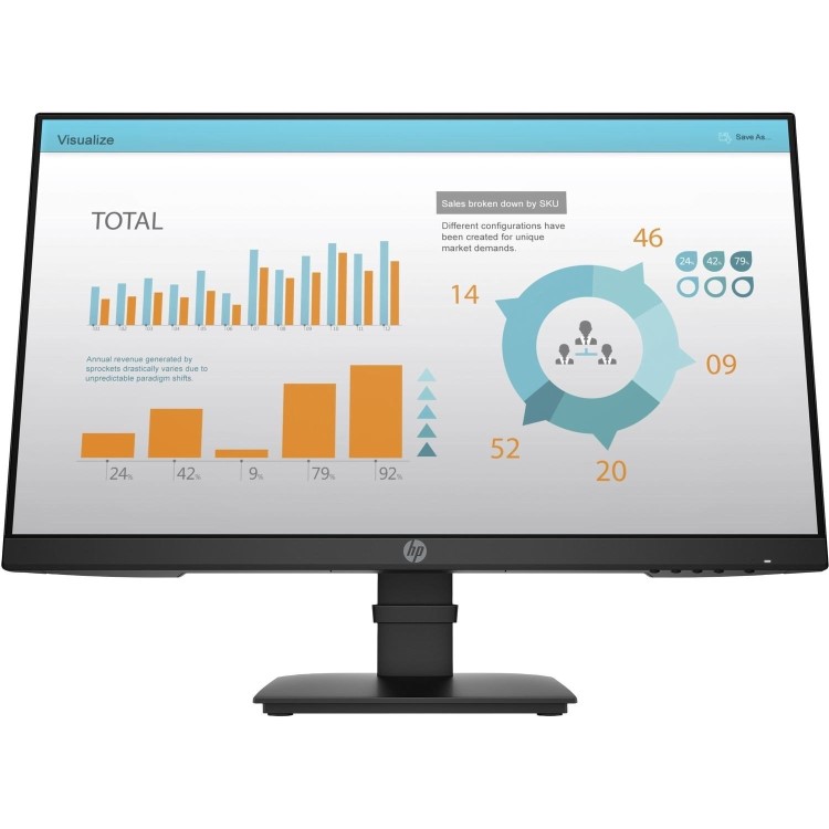 HP 250 G9  15.6 " Windows 11 Pro Laptop with HP P24 G4 23.8"  FHD Monitor