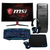 Zoostorm Voyager Core i5-7400 8GB 1TB GeForce 1060 + MSI 27&quot; 144Hz 1ms Curved Gaming Monitor Bundle